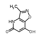 CAS#: 83988-34-5， 7-Hydroxy-3-methyl[1,2]oxazolo[4,5-b]pyridin-5(4H)-one