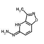 CAS#: 83988-38-9， 5-Hydrazino-3-methyl[1,2]oxazolo[4,5-b]pyridine