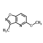CAS#: 83988-41-4， 5-Methoxy-3-methyl[1,2]oxazolo[4,5-b]pyridine