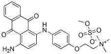 CAS#: 84030-03-5， [2-[4-[(4-Amino-9,10-Dihydro-9,10-Dioxo-1-Anthryl)Amino]Phenoxy]Ethyl]Trimethylammonium Methyl Sulphate
