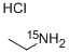 structure of CAS# 84051-02-5, Ethylamine-15N Hydrochloride