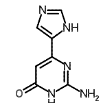 CAS#: 840529-33-1， 2-Amino-6-(1H-imidazol-4-yl)-4(1H)-pyrimidinone