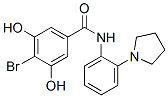 CAS 登录号：84083-15-8， 4-溴-3,5-二羟基-N-[2-(1-吡咯烷基)苯基]苯甲酰胺