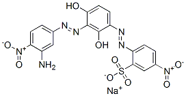 CAS#: 84099-99-0， Sodium 2-[[3-[(3-Amino-4-Nitrophenyl)Azo]-2,4-Dihydroxyphenyl]Azo]-5-Nitrobenzenesulphonate