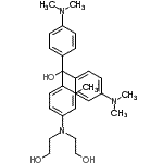 CAS#: 84100-81-2， 2,2'-[(4-{Bis[4-(dimethylamino)phenyl](hydroxy)methyl}-3-methylphenyl)imino]diethanol