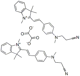 CAS#: 84100-86-7， 2-[2-[4-[(2-Cyanoethyl)Methylamino]Phenyl]Vinyl]-1,3,3-Trimethyl-3H-Indolium Oxalate