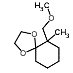 CAS#: 841277-20-1， 6-(Methoxymethyl)-6-methyl-1,4-dioxaspiro[4.5]decane