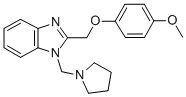 CAS#: 84138-38-5， 2-((4-Methoxyphenoxy)Methyl)-1-(1-Pyrrolidinylmethyl )-1H-Benzimidazole