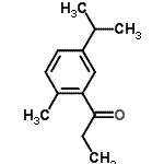 CAS#: 84145-57-3， 1-(5-Isopropyl-2-methylphenyl)-1-propanone