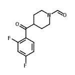 CAS#: 84162-80-1， 4-(2,4-Difluorobenzoyl)-1-piperidinecarbaldehyde