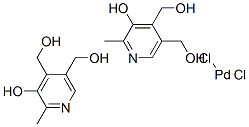 CAS#: 84180-62-1， Dichlorobis(5-hydroxy-6-methyl-3,4-pyridinedimethanol-O4,O5)-Palladium