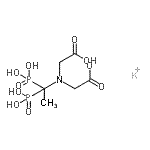 CAS#: 84196-12-3， Potassium [(carboxymethyl)(1,1-diphosphonoethyl)amino]acetate