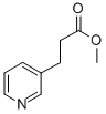 structure of CAS# 84199-98-4, Methyl 3-(3-Pyridyl)Propionate;3-(3-Pyridyl)Propionic Acid Methyl Ester;METHYL 3-(3-PYRIDYL)PROPIONATE