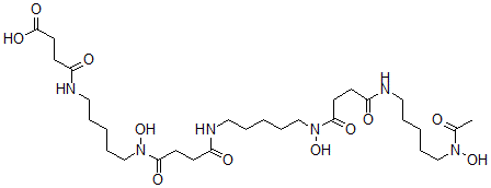 CAS#: 84211-47-2， N-Succinyldesferrioxamine B