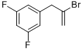 结构式 CAS# 842140-35-6, 2-溴-3-(3,5-二氟苯基)-1-丙烯