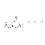CAS#: 84215-55-4， P,P'-[[(2-hydroxyethyl)imino]bis(methylene)]bis-Phosphonate sodium salt (1:3)