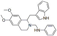 CAS#: 84218-36-0， N-[[1-(1H-Indol-3-Ylmethyl)-6,7-Dimethoxy-3,4-Dihydro-1H-Isoquinolin-2 -Yl]Methyl]Aniline