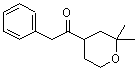 CAS#: 84360-52-1， 1-(2,2-Dimethyltetrahydro-2H-pyran-4-yl)-2-phenylethanone