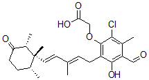 CAS#: 84435-25-6， 4-O-Carboxymethylascochlorin
