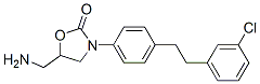 CAS#: 84459-91-6， 5-(Aminomethyl)-3-[4-[2-(3-Chlorophenyl)Ethyl]Phenyl]Oxazolidin-2-One
