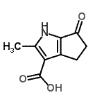 CAS#: 844644-07-1， 2-Methyl-6-oxo-1,4,5,6-tetrahydrocyclopenta[b]pyrrole-3-carboxylic acid