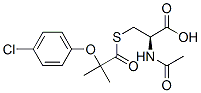 CAS#: 84489-15-6， (2R)-2-Acetamido-3-[2-(4-Chlorophenoxy)-2-Methyl-Propanoyl]Sulfanyl-Propanoic Acid