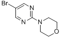 结构式 CAS# 84539-22-0, 5-溴-2-吗啉-1-基-嘧啶