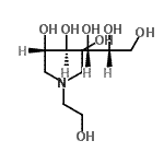 CAS 登录号：84540-49-8， 1-[二(2-羟基乙基)氨基]-1-脱氧-D-山梨糖醇