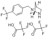 CAS#: 845866-70-8， (1S,4S)-(+)-2-(4-Trifluoromethyl-Benzyl)-2,5-Diaza-Bicyclo[2.2.1]Heptane di(trifluoromethylacetate)