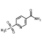 CAS#: 845875-80-1， 6-(Methylsulfonyl)nicotinamide