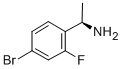 structure of CAS# 845930-79-2, (alphaR)-4-Bromo-2-Fluoro-alpha-Methyl-Benzenemethanamine;Benzenemethanamine, 4-Bromo-2-Fluoro-.Alpha.-Methyl-, (.Alpha.R)-;Benzenemethanamine, 4-Bromo-2-Fluoro-A-Methyl-, (Ar)-;Benzenemethanamine, 4-Bromo-2-Fluoro-Α-Methyl-, (Αr)-