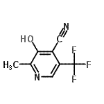CAS#: 846055-93-4， 3-Hydroxy-2-methyl-5-(trifluoromethyl)isonicotinonitrile