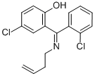 CAS 登录号：84611-63-2， 2-((3-丁烯基亚胺)(2-氯苯基)甲基)-4-氯-苯酚