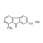 CAS#: 84625-56-9， 1-Methyl-9H-beta-carbolin-7-ol hydrobromide (1:1)