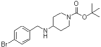 CAS#: 846605-66-1， 2-Methyl-2-propanyl 4-[(4-bromobenzyl)amino]-1-piperidinecarboxylate