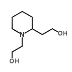 CAS#: 84681-78-7， 2,2'-(1,2-Piperidinediyl)diethanol
