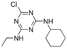CAS#: 84712-77-6， 6-Chloro-N-Cyclohexyl-N'-Ethyl-1,3,5-Triazine-2,4-Diamine