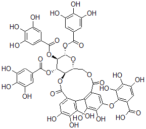 CAS 登录号:84744-48-9, 玫瑰鞣质 A