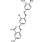 CAS#: 847685-85-2， 4-[(E)-{2-Chloro-4-[(E)-(4-methyl-2-nitrophenyl)diazenyl]phenyl}diazenyl]-2-methylaniline