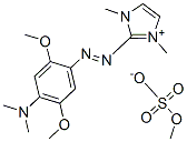 CAS#: 84787-99-5， 2-[[4-(Dimethylamino)-2,5-Dimethoxyphenyl]Azo]-1,3-Dimethyl-1H-Imidazolium Methyl Sulphate