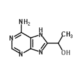 CAS#: 847978-03-4， 1-(6-Amino-1H-purin-8-yl)ethanol