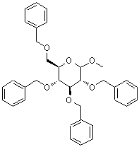 CAS#: 84799-77-9， Methyl 2,3,4,6-tetra-O-benzyl-D-glucopyranoside