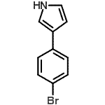 CAS#: 848006-35-9， 3-(4-Bromophenyl)-1H-pyrrole