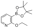 结构式 CAS# 848243-23-2, 2-乙氧基吡啶-3-硼酸频哪醇酯