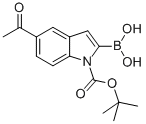 CAS#: 848357-29-9， 5-Acetyl-2-Borono-1H-Indole-1-Carboxylic Acid 1-(1,1-Dimethylethyl) Ester