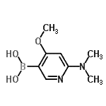 CAS#: 848360-78-1， [6-(Dimethylamino)-4-methoxy-3-pyridinyl]boronic acid