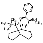 CAS#: 848618-13-3， (1S,2S)-N-Methyl-1-phenyl-1-{[(10R)-10-(trimethylsilyl)-9-borabicyclo[3.3.2]dec-9-yl]oxy}-2-propanamine