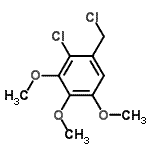 CAS#: 848694-08-6， 2-Chloro-1-(chloromethyl)-3,4,5-trimethoxybenzene