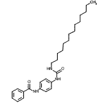 CAS#: 848978-88-1， N-{4-[(Tetradecylcarbamoyl)amino]phenyl}benzamide