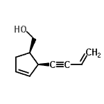CAS#: 84899-23-0， [(1R,2S)-2-(3-Buten-1-yn-1-yl)-3-cyclopenten-1-yl]methanol